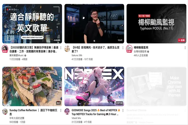 Website after ad filtering